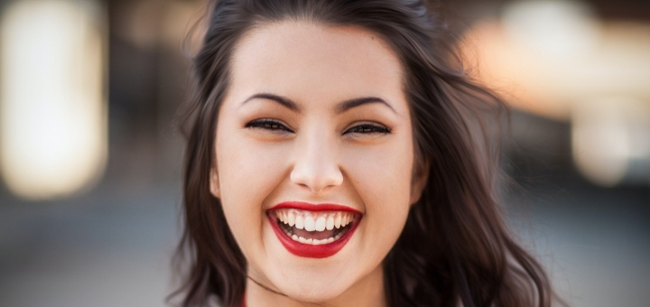 emotionally intelligent smiling girl