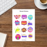 Motivational Reward Sticker sheet