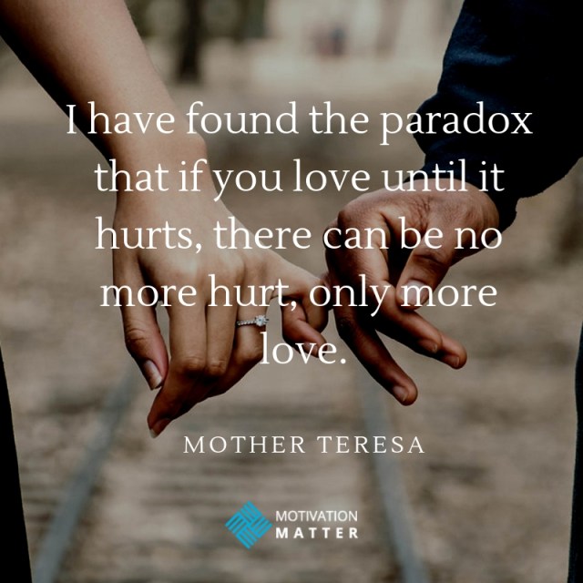 Mother Teresa Love Quote