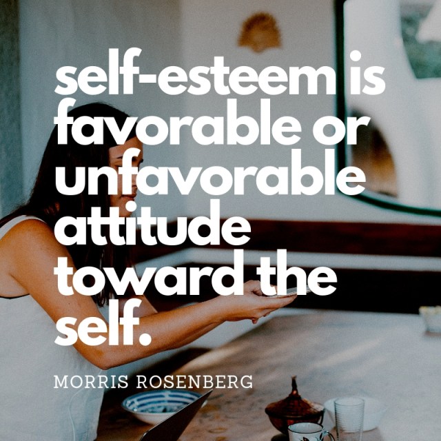 self esteem definition