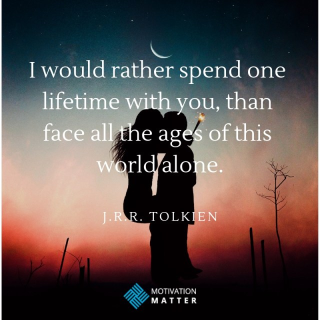 Tolkien Love Quote