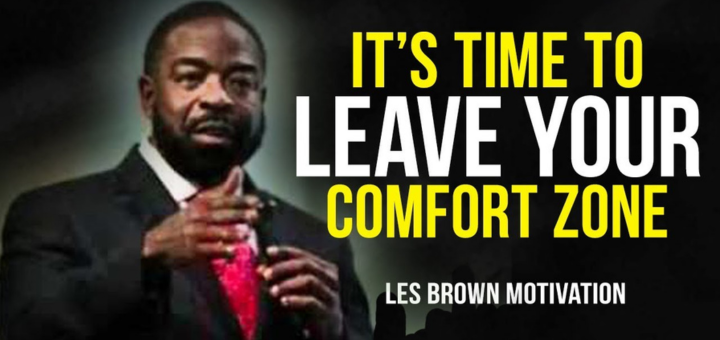 Les Brown Motivational Life Banner