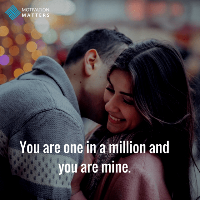 You are mine quote
